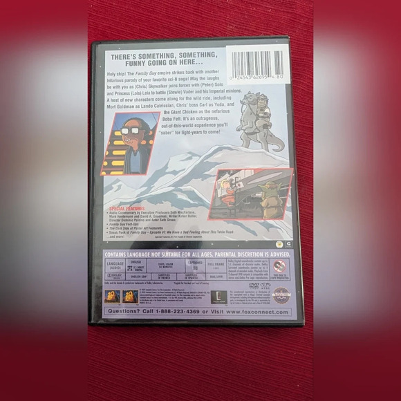Family Guy Something, Something, Something Dark Side (EUC) - Picture 2 of 5